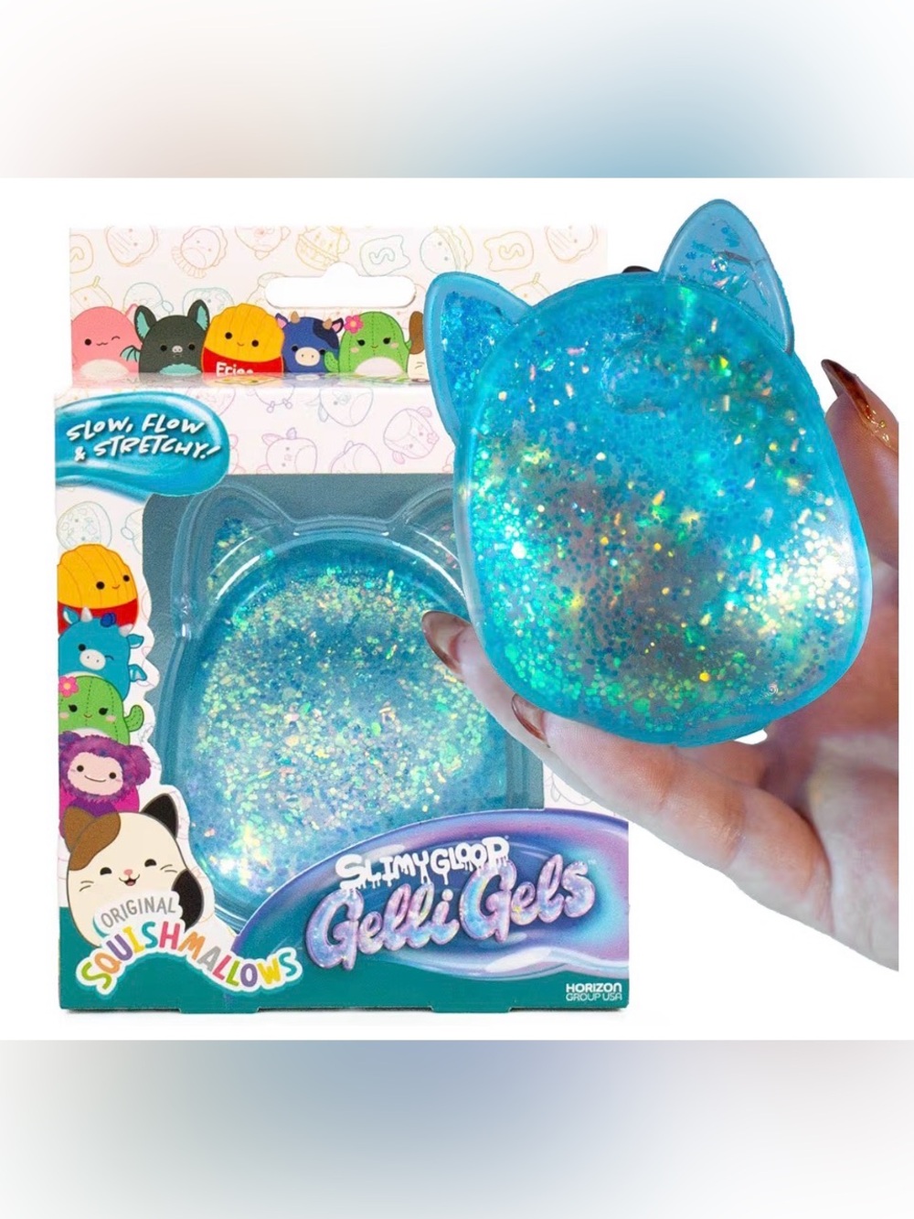 Squishmallows Gelli Gels original slimy gloop